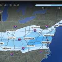 First Snowfall Predictions Released For New Storm Headed To Northeast