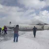 Update: 15 Injured, 3 Critically, After Delta Plane Traveling From US Flips In Toronto Crash