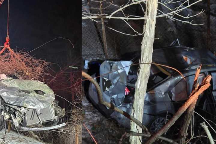 DWI Blooming Grove Driver Sends Car Over 100-Foot Embankment: NYSP