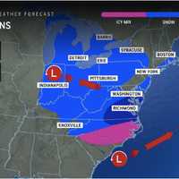 These Locations Will See Heaviest Snowfall From Latest Winter Storm