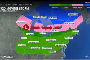 Here's Timing For Quick-Moving Storm That Will Sweep Through Northeast