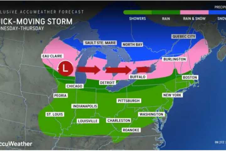 Quick-Moving Winter Storm Now Sweeping Through Northeast: Here's Latest Timing