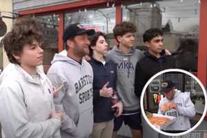 Respectful Teens Steal The Show During Portnoy Pizza Review At Montclair Deli