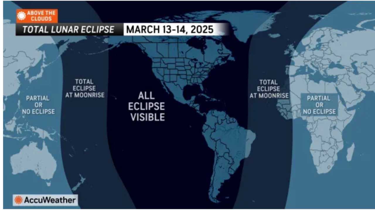 Lunar Eclipse To Drench Moon In Red: When To Watch | Plainedge Daily Voice