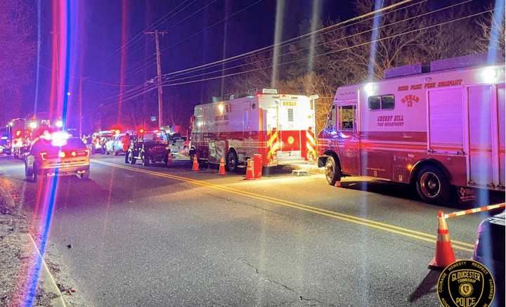 Firefighters Battle Gloucester Township Wildfire Gloucester Township