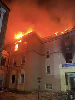 Massive Fire Engulfs Former Asbury Park Church