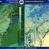 50+ MPH Winds, Thunderstorms To Slam NJ, PA: Here’s When It Hits