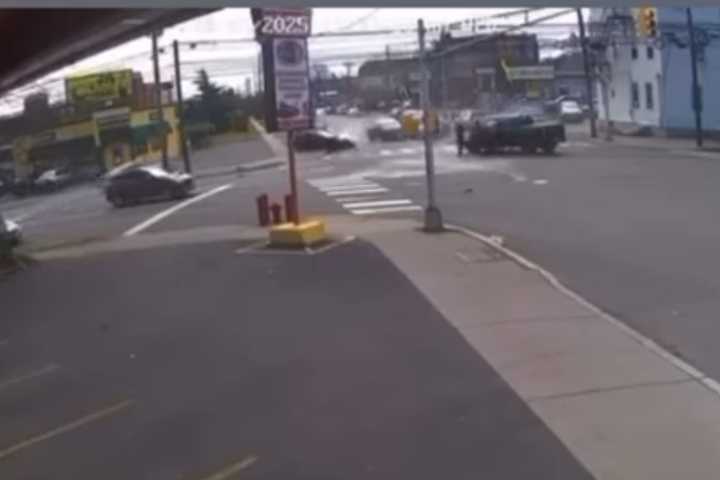 Wild Video Shows Car Fly Through Intersection In Crash That Killed Sussex Count Man