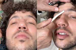 'Do It Light, I Love Him:' Selena Gomez Backs Benny Blanco’s Unibrow Pluck Watched By 23M