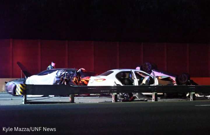 Woodbridge crash Saturday, April 19