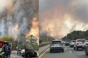 1,200 Acre Wildfire Shuts Garden State Parkway (DEVELOPING)