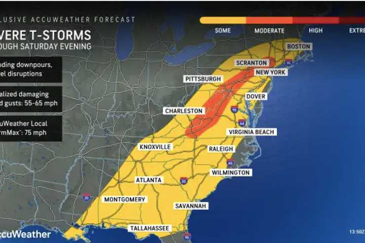 Tracking Severe Storms: These Areas Will Be Hit Hardest As Cold Front Pushes Through