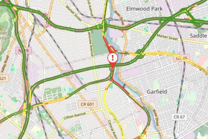 Route 46 Clifton Crash Brings Traffic Down To One Lane