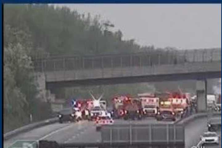 39 Injured In NJ Turnpike Chain-Reaction Bus Crash: State Police