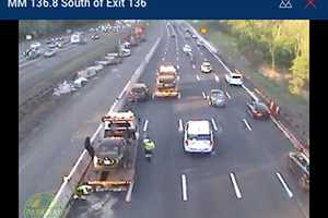 Crash On Garden State Parkway In Clark Shuts 3 Lanes, Sparks Major Delays