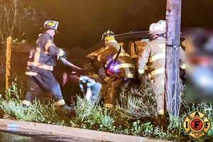 Driver Seriously Hurt In Route 42 Crash That Ruptured Gas Main In Gloucester Twp: Cops