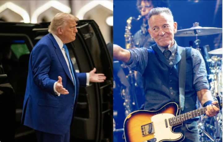 President Trump, Bruce Springsteen.