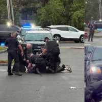 VIDEO: Man With Scissors Begs Cops To Shoot Him After NJ Crash With Kids In Car, Police Say
