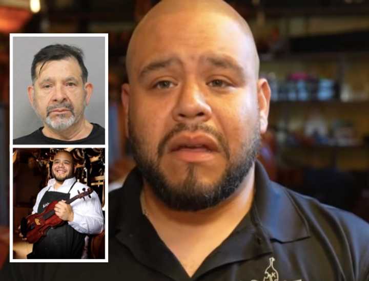Manuel Alvarez was helping his son move $1 million in musical inventory when the shop's former owner called the cops, his son, Manny Alvarez said.