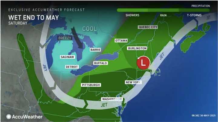 Expected rainfall totals "have increased fairly significantly based on the latest trends of the incoming storm," says the National Weather Service.
  
