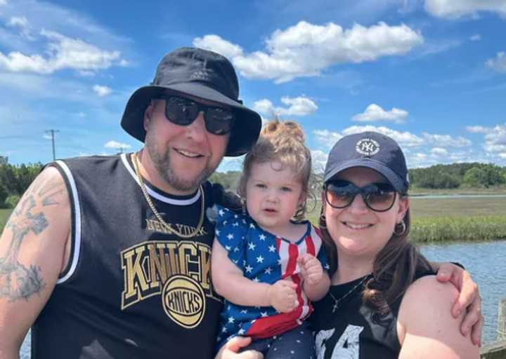 Brian Goger with Dana and Fiona.