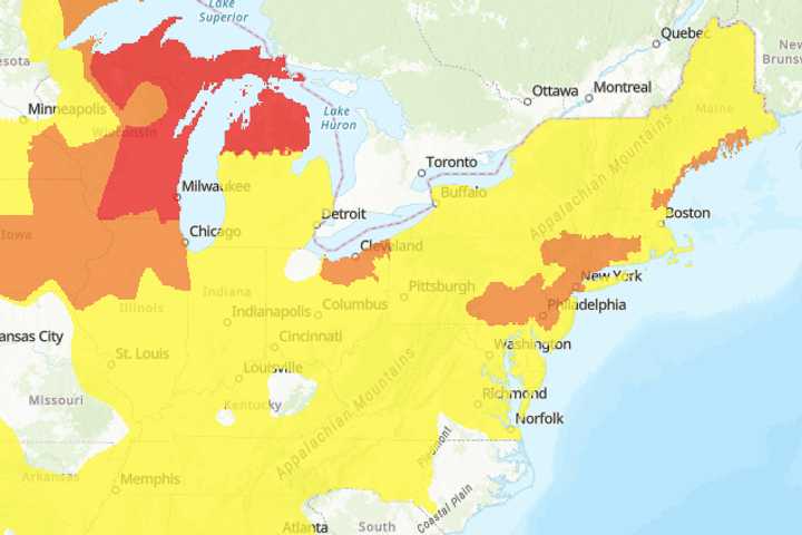 Canadian Wildfire Smoke Drifting Into NJ Triggering Alerts: Check Your Town's Index