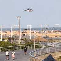 VIDEO: Police Copter Moves In On 500 Rowdy Teens Swarming Long Island Beach For Senior Skip Day