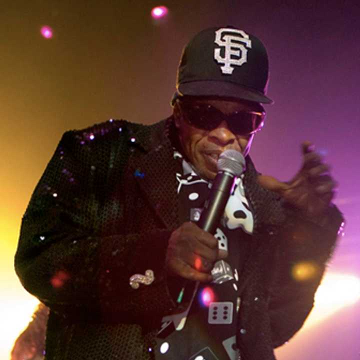 Sly Stone performs with the Family Stone in 2007.