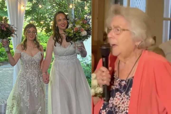 94-Year-Old Cedar Grove Grandmother's Song To Granddaughter, Wife At NJ Wedding Melts The Room