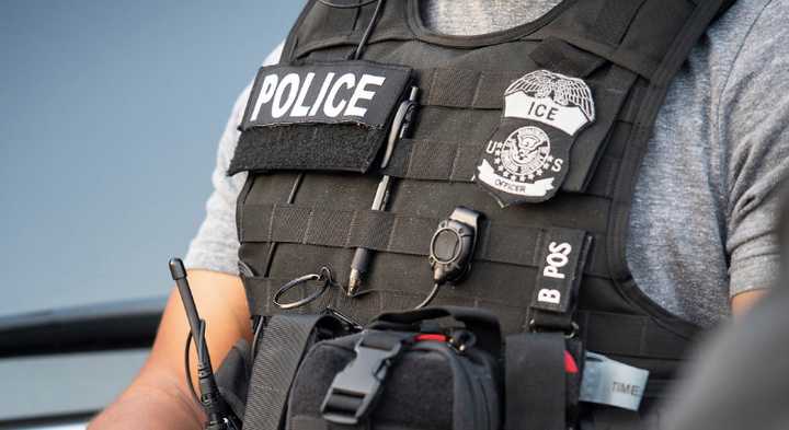 ICE agent in Virginia.