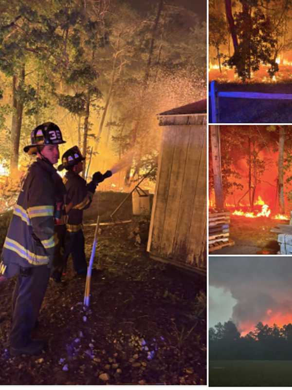 4,200-Acre Wildfire Forces Evacuations In Wharton State Forest, 5 Structures Threatened