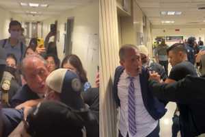 VIDEO: ICE Arrests NYC Mayoral Hopeful Brad Lander In Clash At Immigration Court