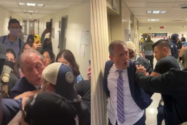 VIDEO: ICE Arrests NYC Mayoral Hopeful Brad Lander In Clash At Immigration Court