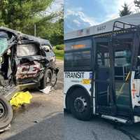 NJ Officer Seriously Hurt In Crash Involving Commuter Bus: Source