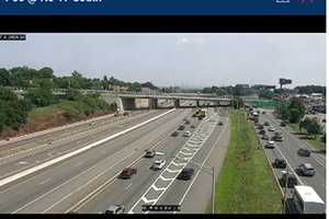 Overturned Vehicle Shuts Down Route 80 Express Lanes