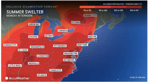 Massive Heat Dome Blankets Millions - Screen Shot 2025 06 23 At 9.57.38 AM 