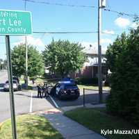 <p>At the scene in Fort Lee
  
</p>