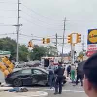 <p>At the scene.
  
</p>