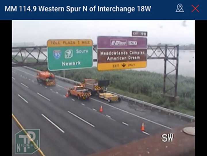 NJ Turnpike accident investigation