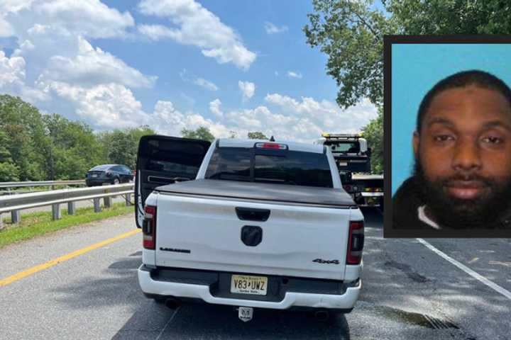 Route 42 Chase Ends In Woods With K9 Takedown, Stolen Truck Had Bullet Holes: Police