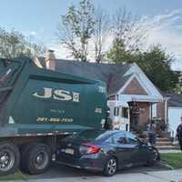 Runaway Garbage Truck Rolls Into Bergen County Home, Driver Gets 4 Tickets: Police
