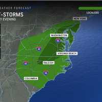 Here's Timing For New Rounds Of Storms, 5-Day Forecast