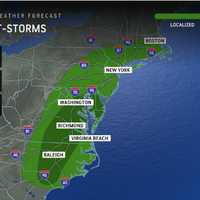 <p>It won't be as hot on Thursday, July 10, and Friday, July 11, but more storm activity is expected.&nbsp;
  
</p>