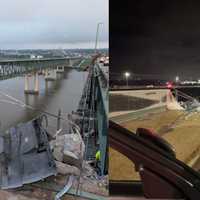 Body Of Driver Recovered After Truck Plunges Off Delaware Memorial Bridge Into River (UPDATE)