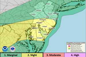 Monmouth County Under Flood Watch As Heavy Rain, Thunderstorms Move In