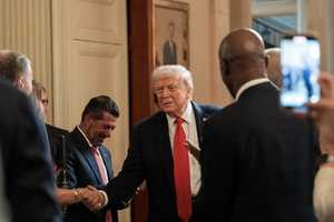 Trump Diagnosed With Chronic Leg Condition, White House Announces