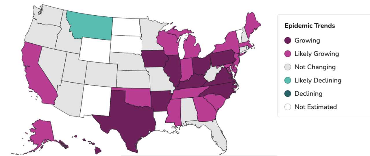 Highly Contagious Variants Drive COVID-19 Uptick In These States
