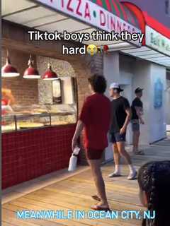 Viral Video Shows Ocean City Pizza Worker Hurling Slice At Teen On Boardwalk: Police Step In