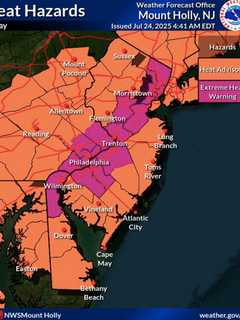 Extreme Heat Warning: Parts Of North Jersey Could Feel Like 108 On Friday