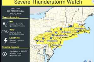 Severe Thunderstorm Watch Issued For These NY Counties